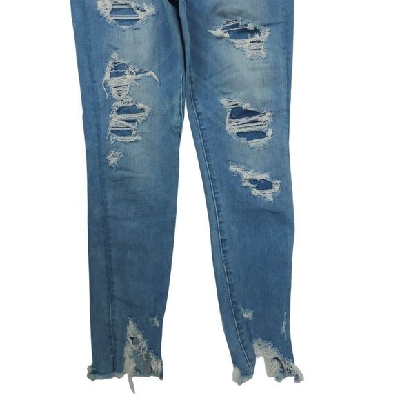 American Eagle 360 Next Level Stretch Super Hi Rise Jegging Womens 8 Jeans Denim - Picture 10 of 15